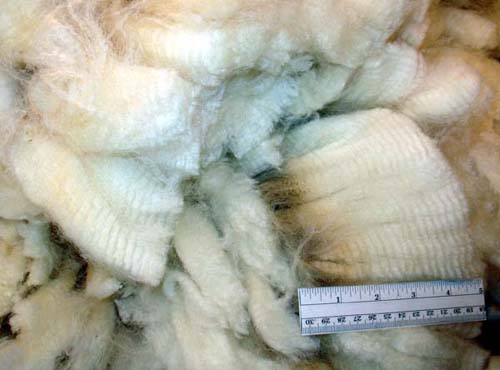 rolled fleece