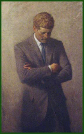 portrait of President Kennedy